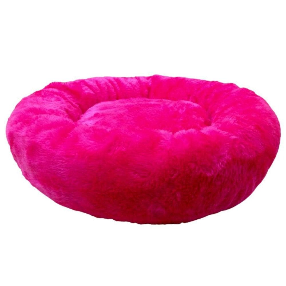 Cama Nuvem Para Cães E Gatos - Rosa Escuro M