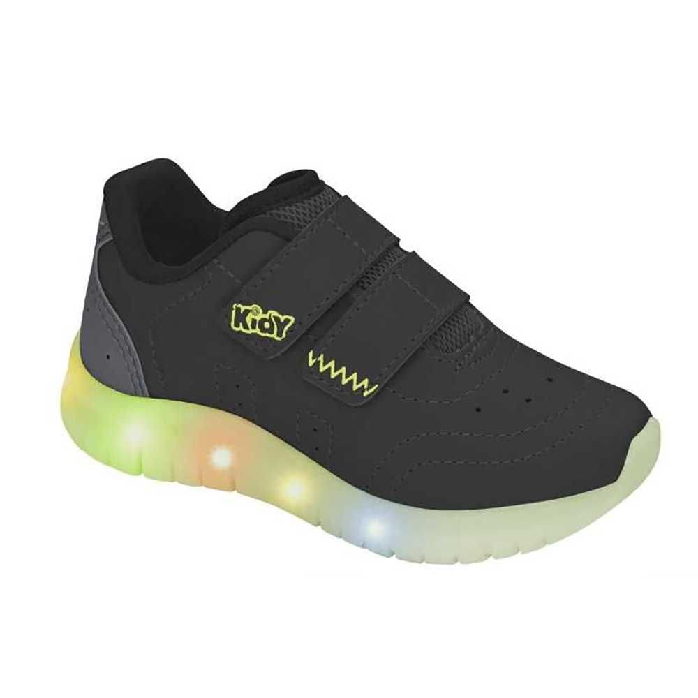 Tênis Infantil Menino Kidy Light Fun LED