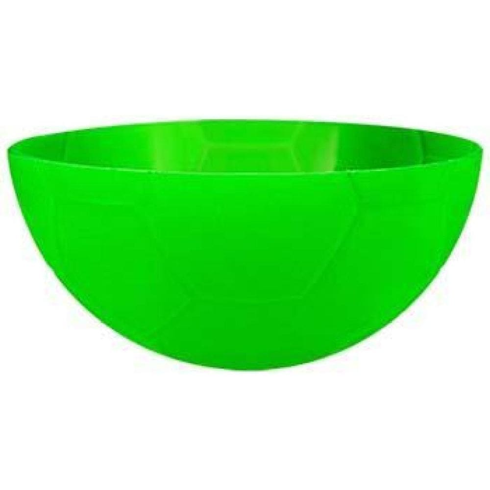 Kit 2 Petisqueira Futebol Verde Neon 240Ml Plástico