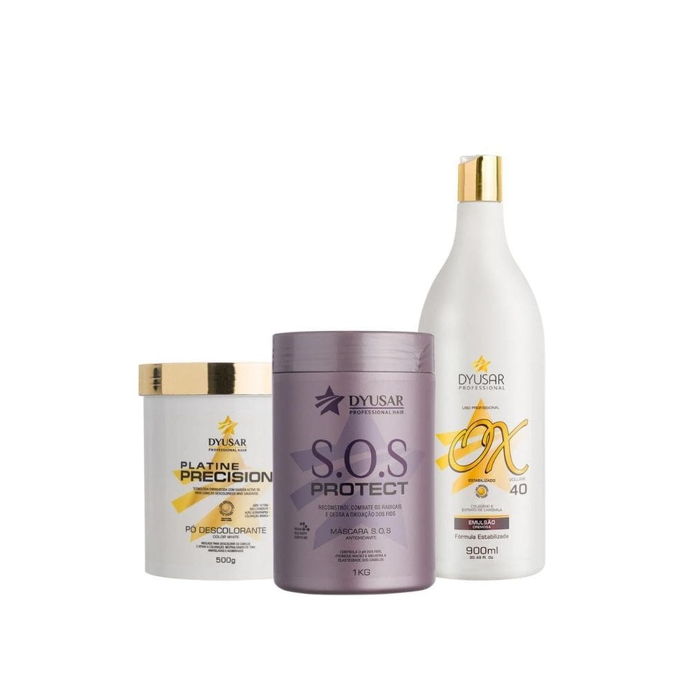 Kit Descoloração  Com Máscara Sos Restauradora