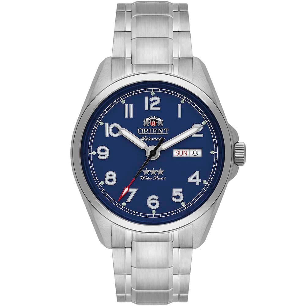 Relógio ORIENT masculino automático azul YN6SS006 D2SX