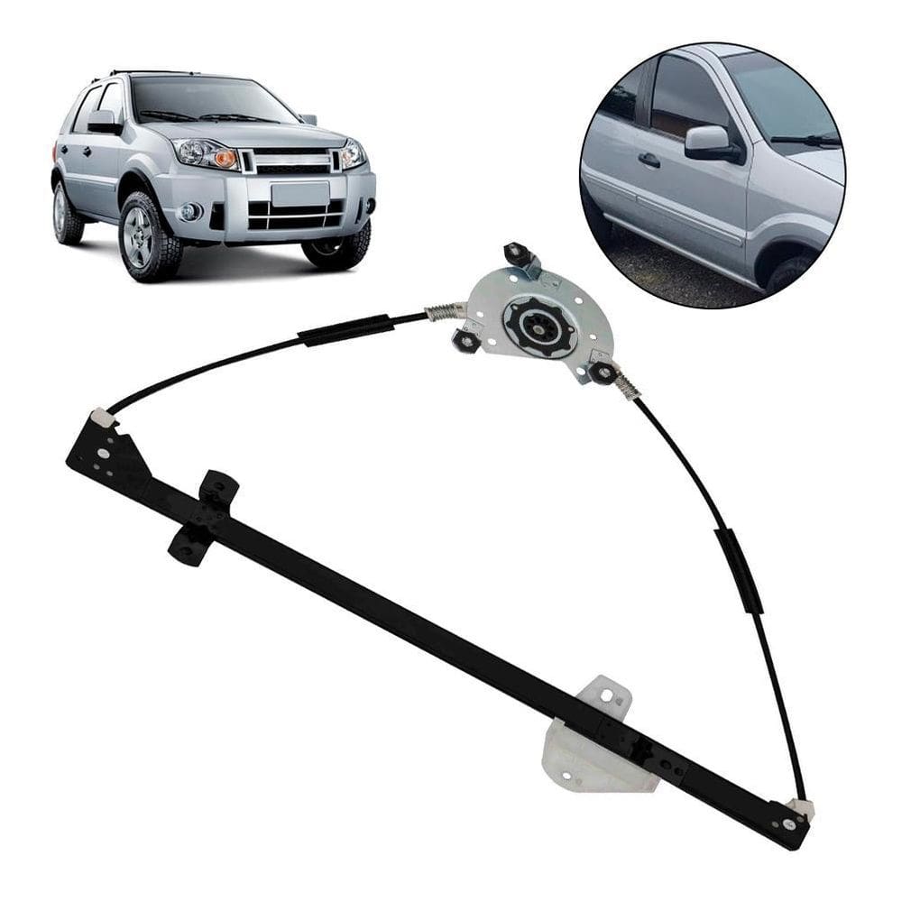 Maquina De Vidro Dianteira Direita Ecosport 4P 2002 A 2012