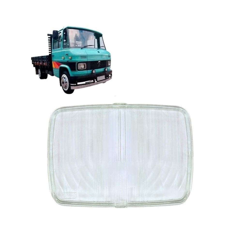 Lente Vidro Farol Principal Compatível Mb 608 Ld/Le Nino