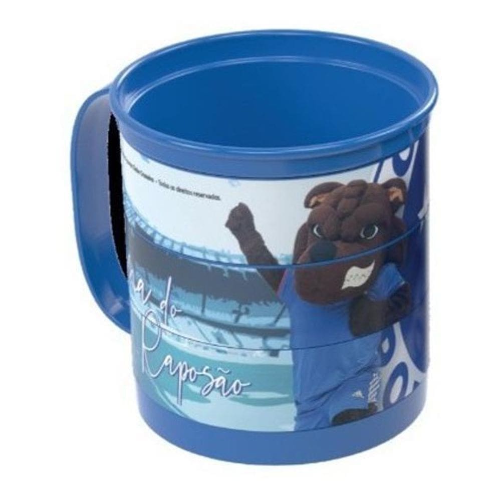 Caneca De Plástico 360 Ml Divertida Cruzeiro