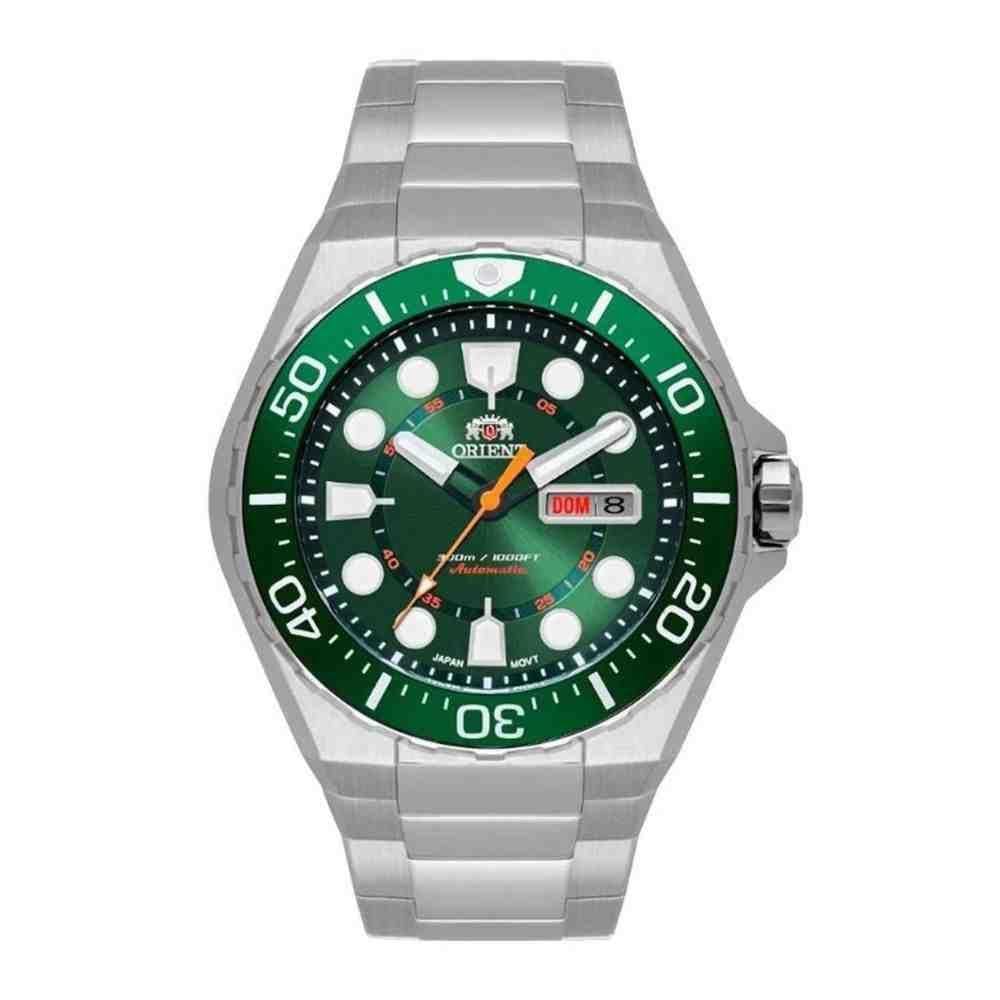 Relógio Orient Diver Prata Masculino F49Ss036 E1Sx