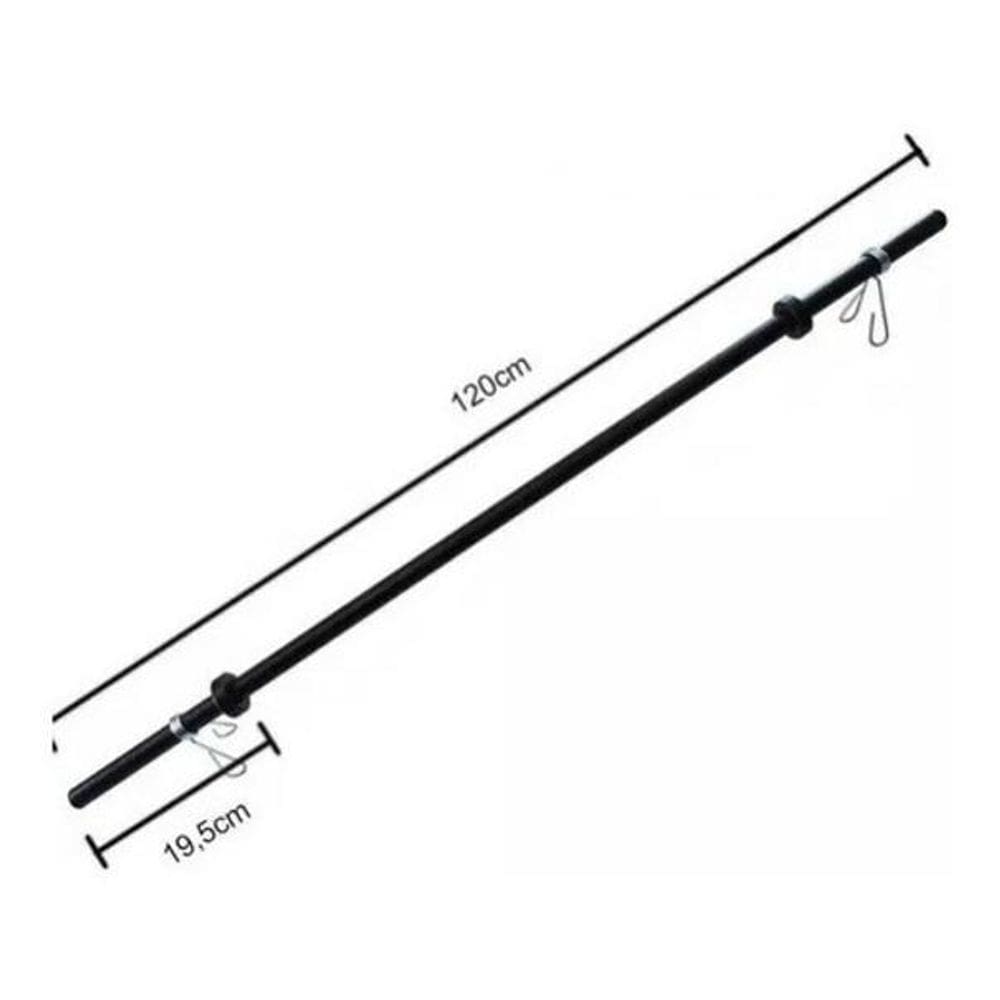 Kit Com 3 Barras Para Body Pump Musculação Academia