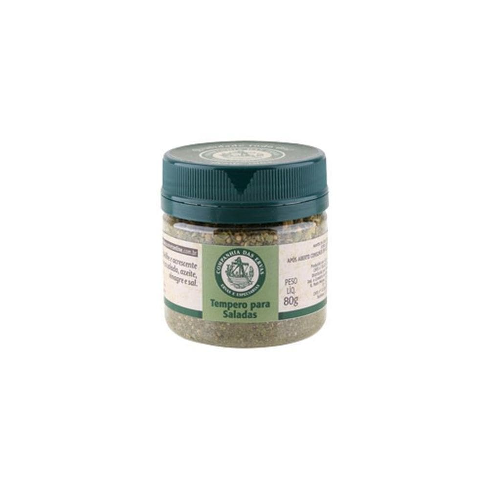 Tempero Para Saladas Companhia Das Ervas 80G