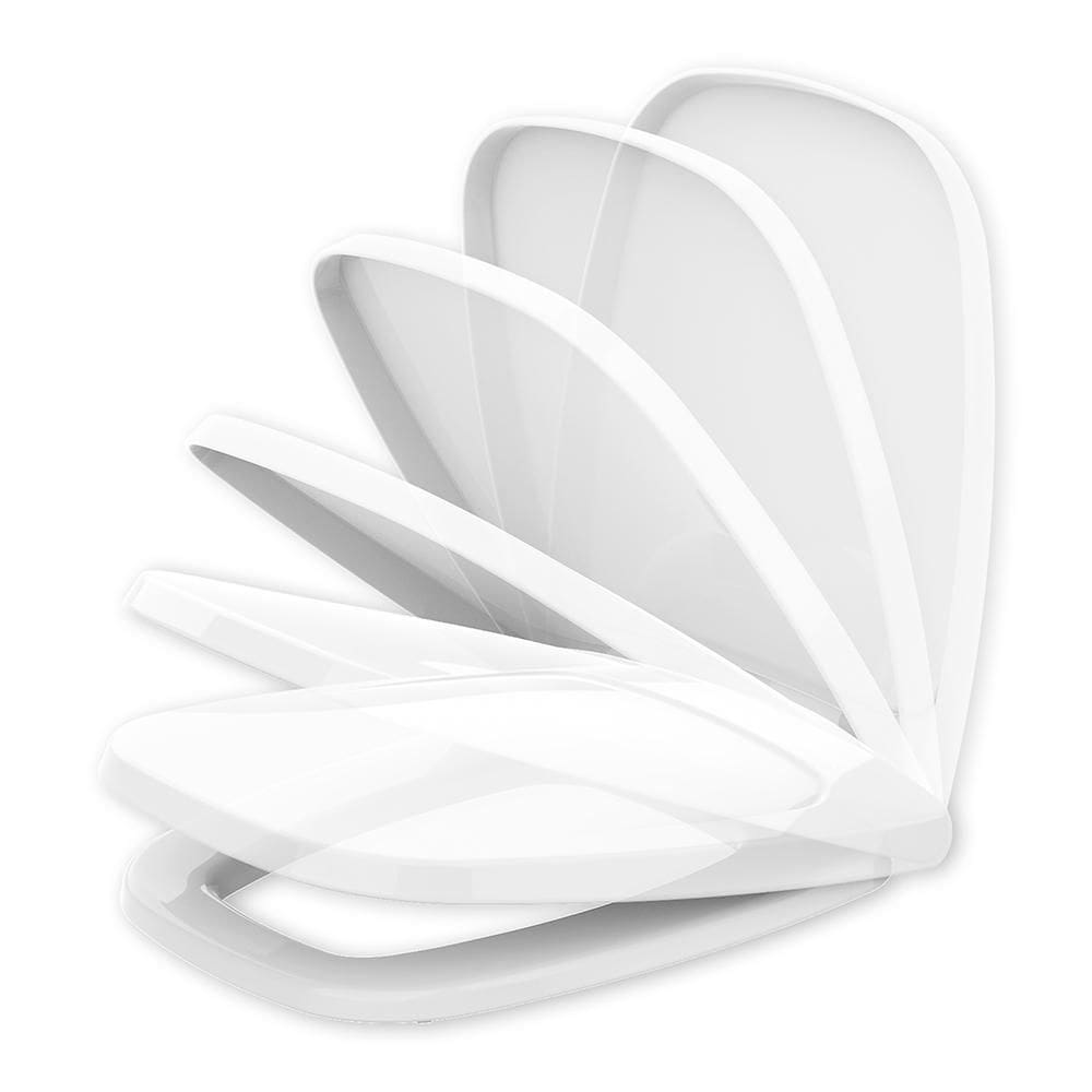 Assento Sanitário Vip Pp Branco Tupan Softclose Vaso Celite