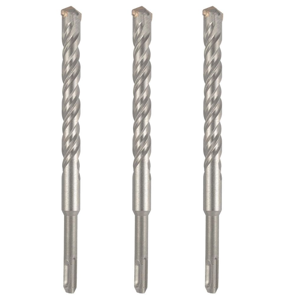 Kit 3 Broca Sds 18Mm X 210Mm Metal Duro Widea Furar Concreto