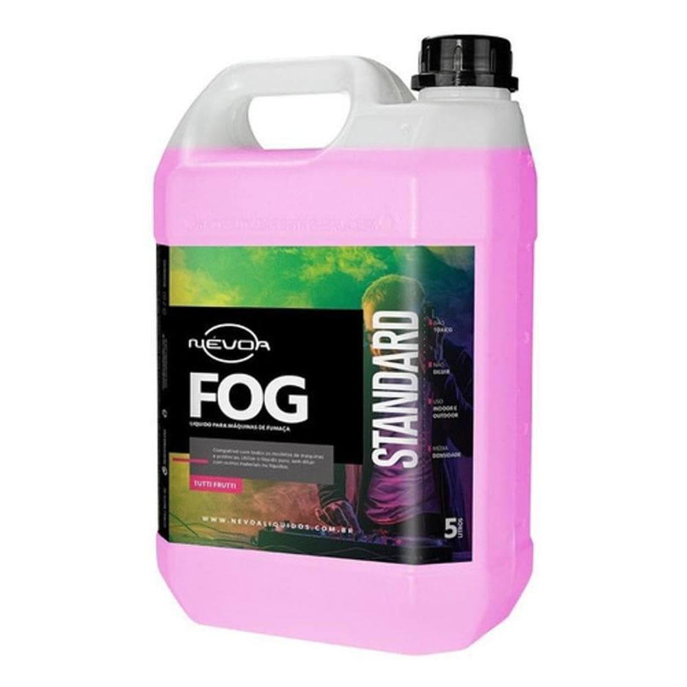 Liquido Fog Tutti Frutti Maquina De Fumaça Standart 5L Nevoa