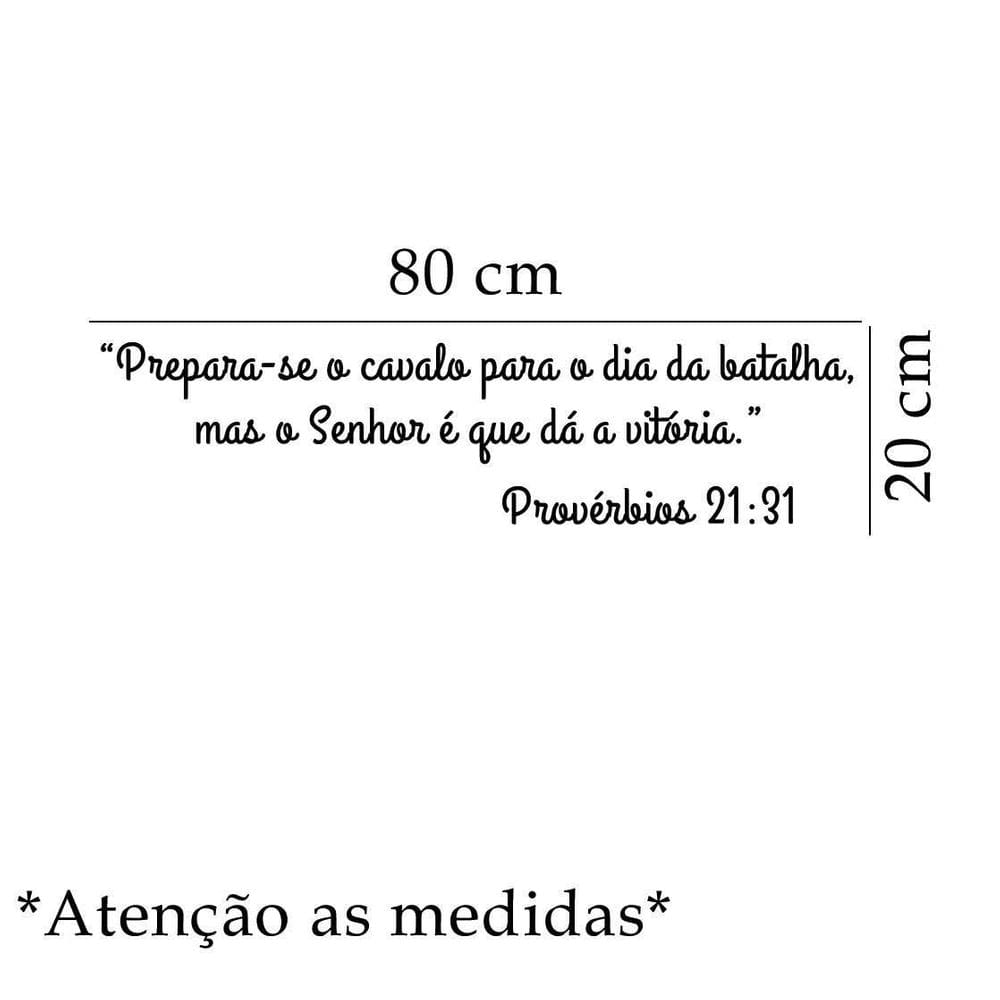 Adesivo De Parede Frase Provérbios 21:13 Mod01