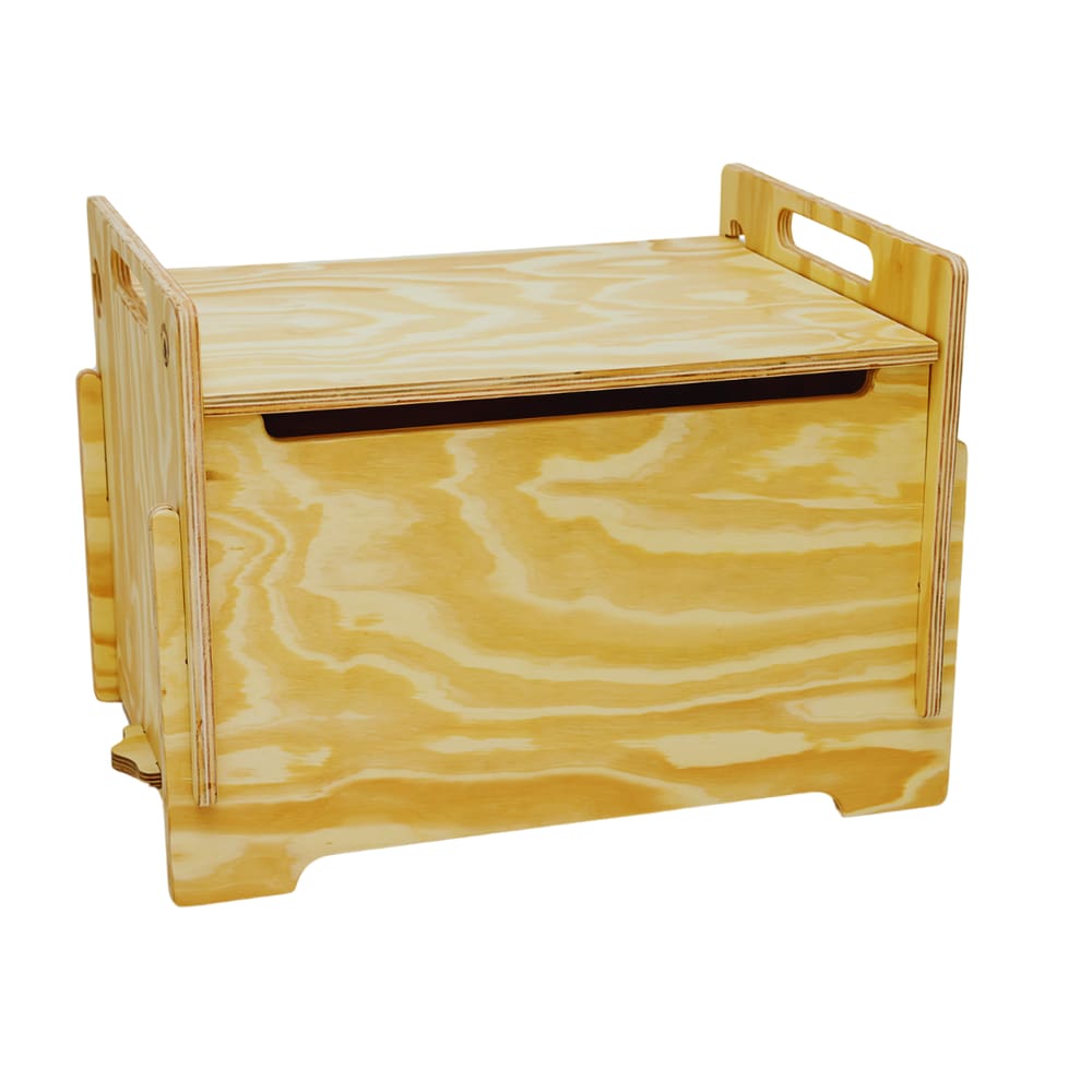 Baú de brinquedos - A casa da criança