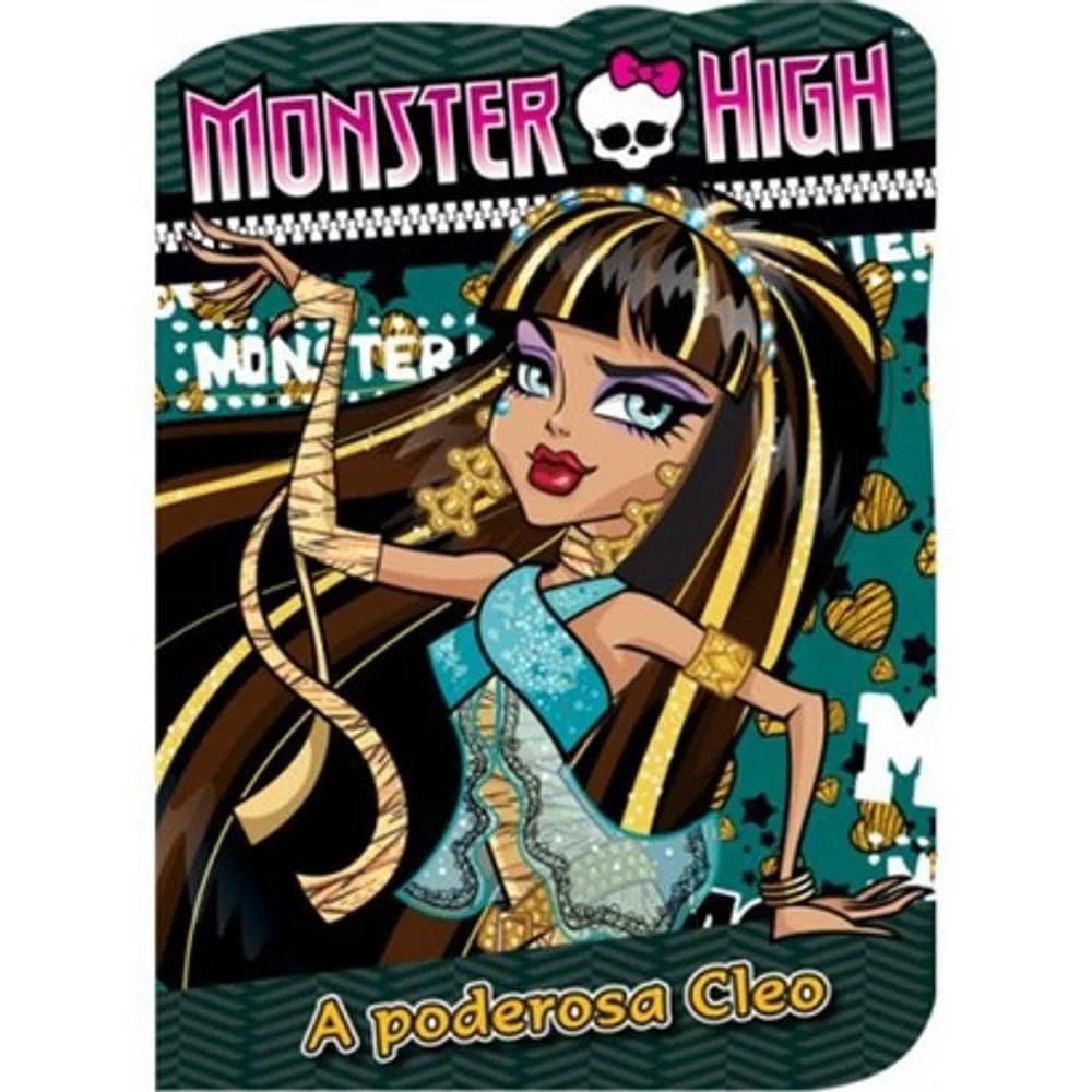Livro Cartonado - Monster High, A Poderosa Cleo