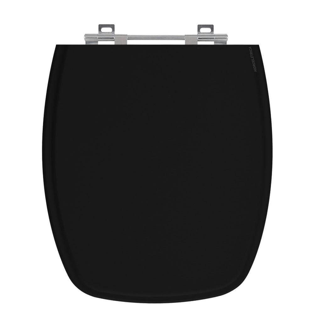 Tampa De Vaso Laguna Preto Bacia Hervy Em Mdf Laqueado Preto