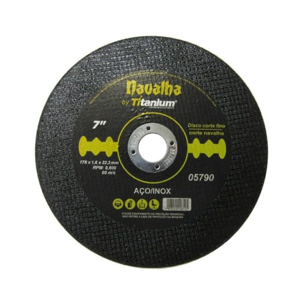 KIT 150 Discos De Corte Fino Super Premium 11,5cm 5789 Titanium