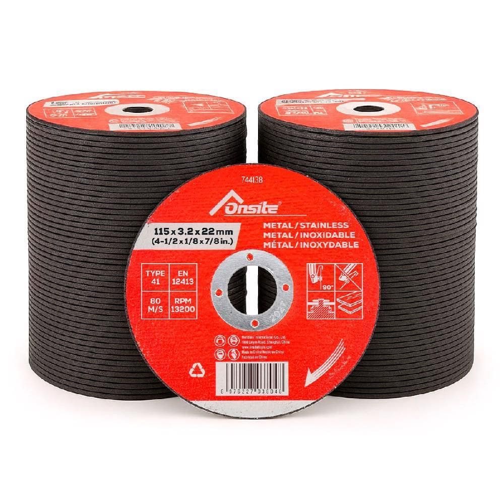 Kit Disco De Corte 4.1/2`` X 3,2Mm X 7/8`` Com 200 Un Onsite