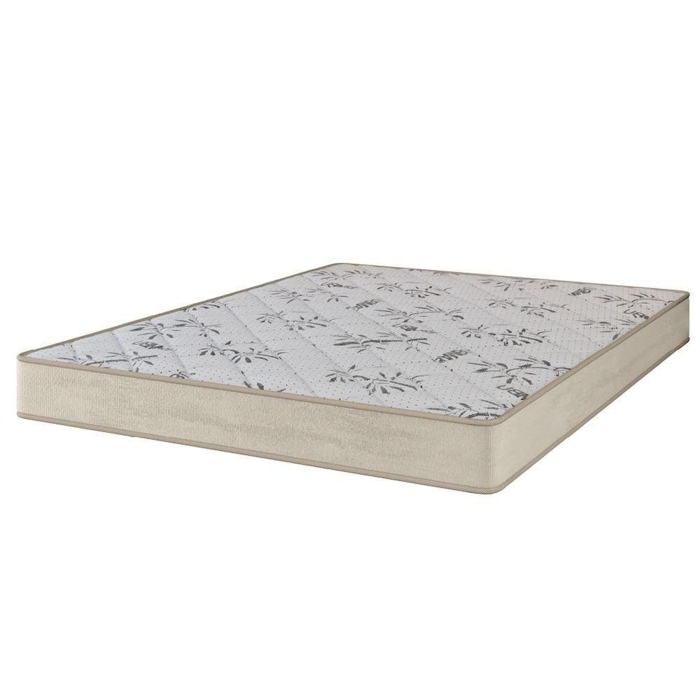 Colchão Casal Espuma 138x188x19cm Portobel Bege Egito
