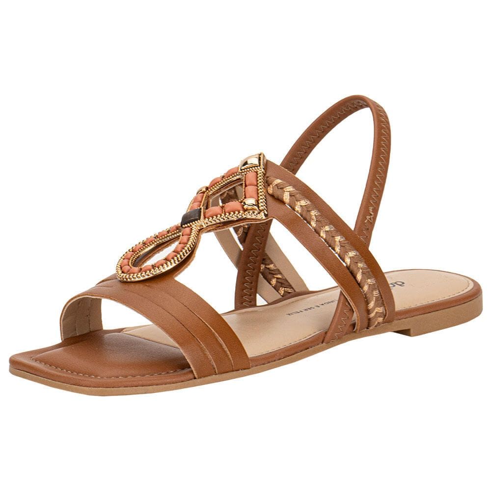 Sandália Feminina Flat Dakota Y7952
