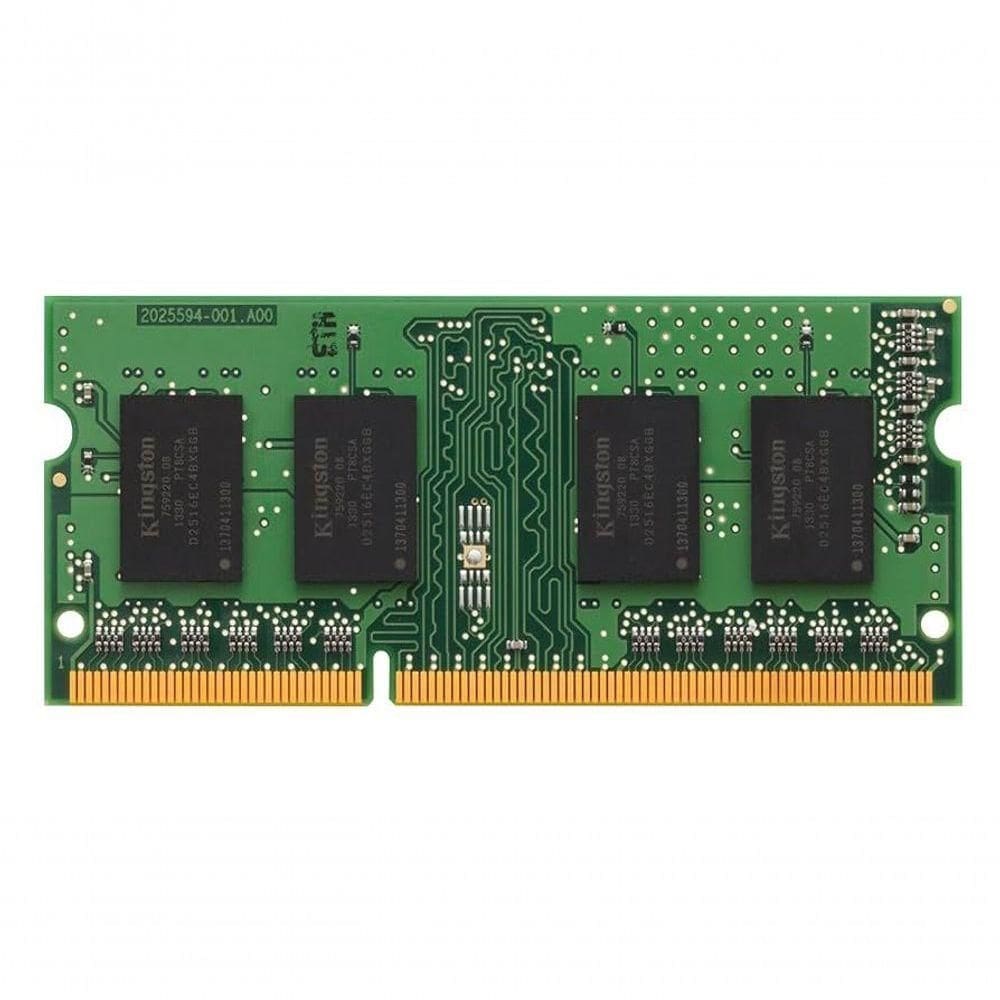 Memoria Notebook 4gb - Ddr3 - 1600mhz - Kingston - Kvr16ls11-4gb Low Voltage