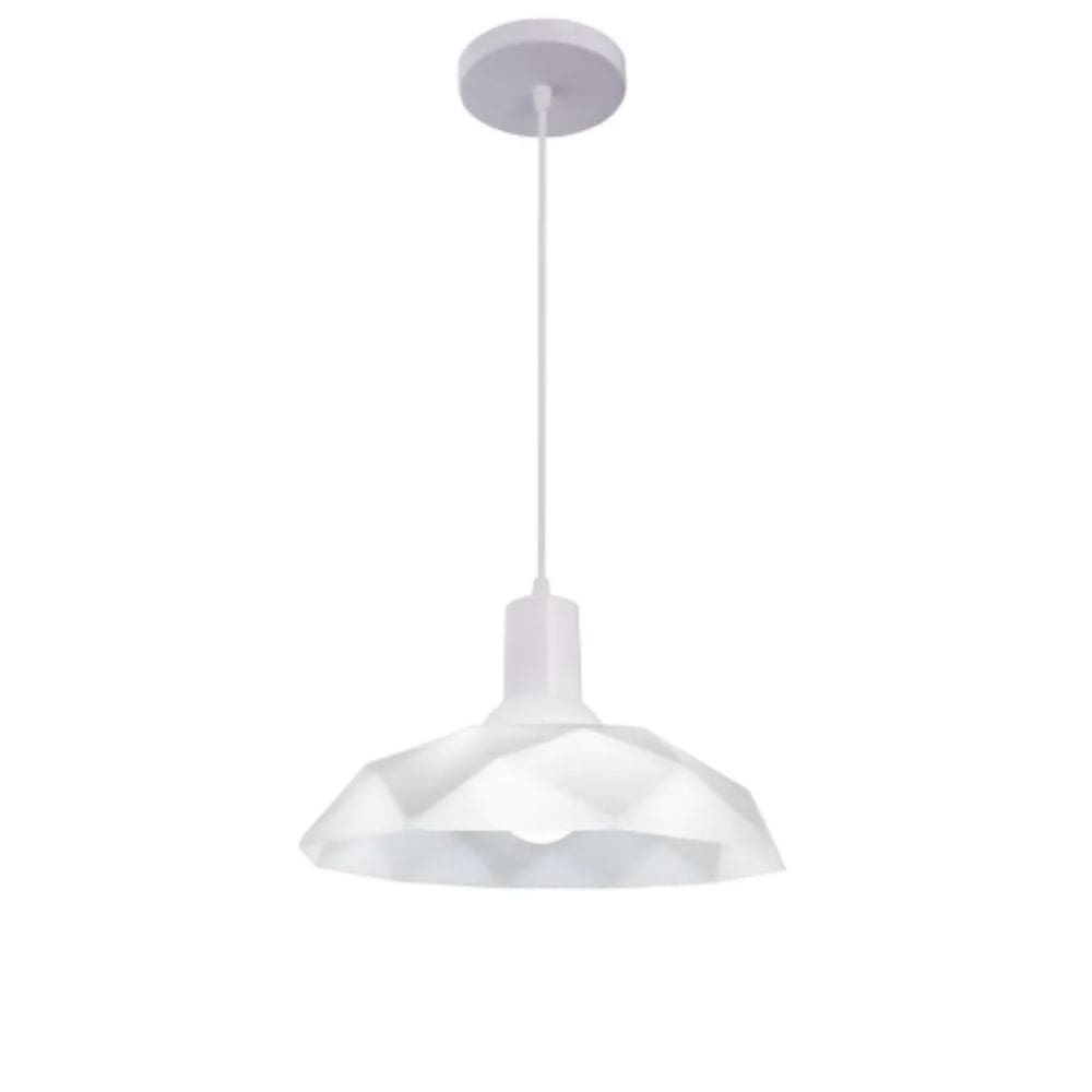 Pendente Com Copo Branco Flowers Viena Luz