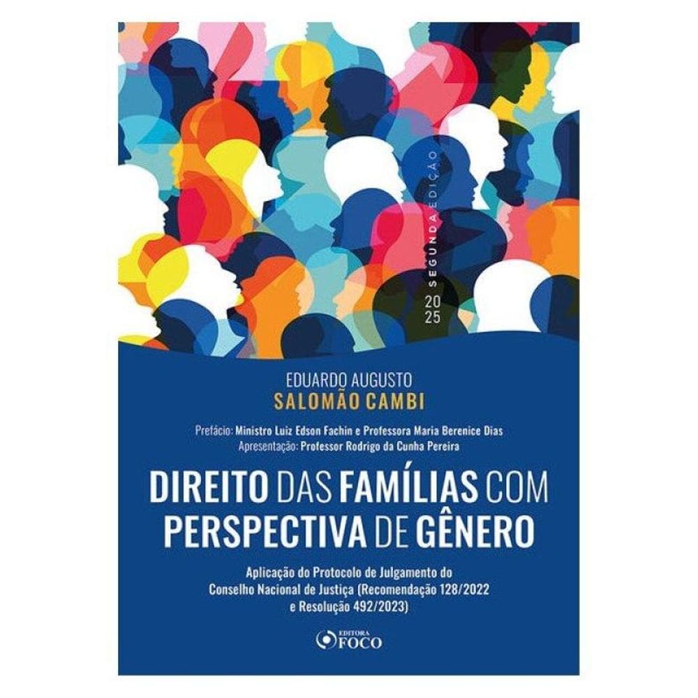 Direito Das Famílias Com Perspectiva De Gênero - 2ª Ed - 2025