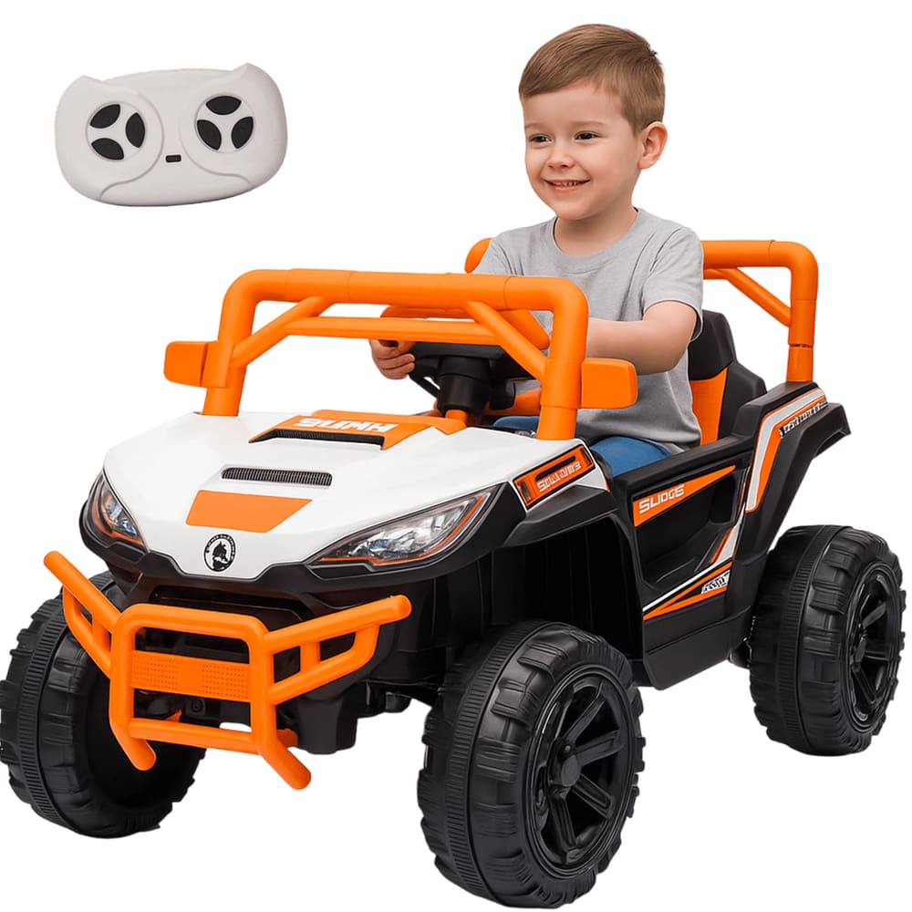 Carro UTV Elétrico Bang Toys Solar Cruiser  Laranja 12V Controle