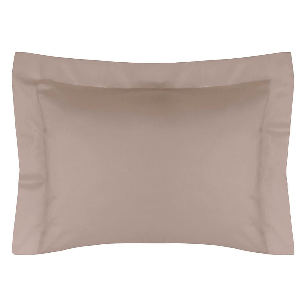 Fronha C/ 3 Abas De 4Cm Toque Acetinado Bege Tan