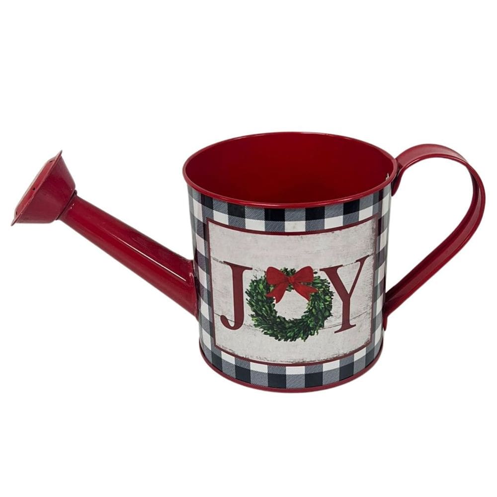 Regador Joy De Metal Xadrez 10x23cm C/1UN 1113797