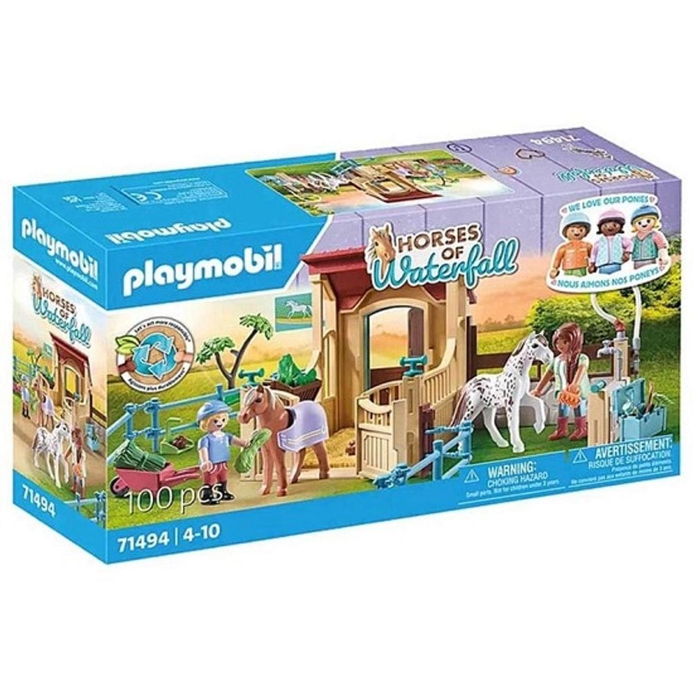 Playmobil Country – Fazenda Estabulo de Pôneis – 100 peças