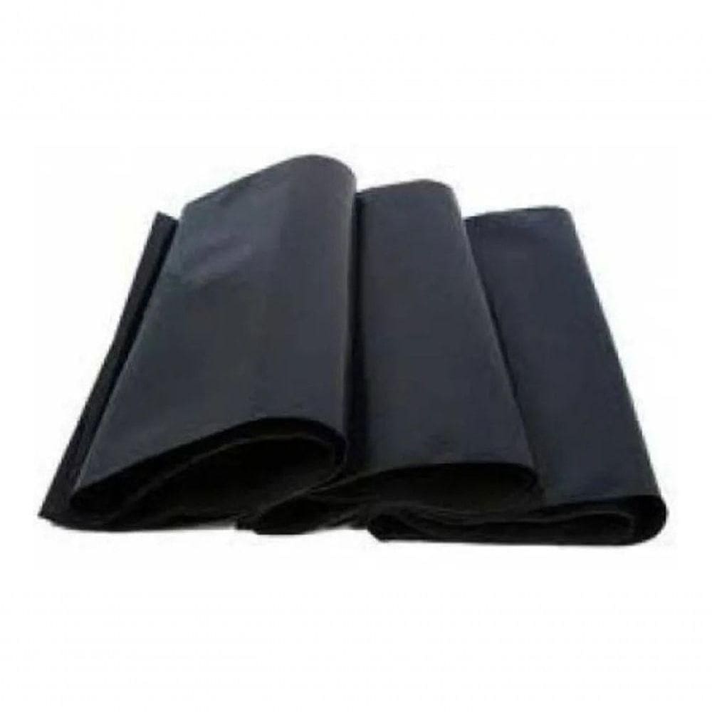 Saco De Lixo Preto Boca Estreita 100l Micra 0,08 100 Unidade