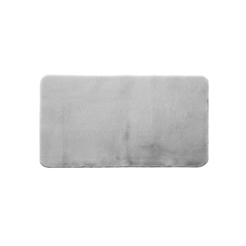 Tapete Pele De Coelho Retangular Melody 47x90cm - Jolitex