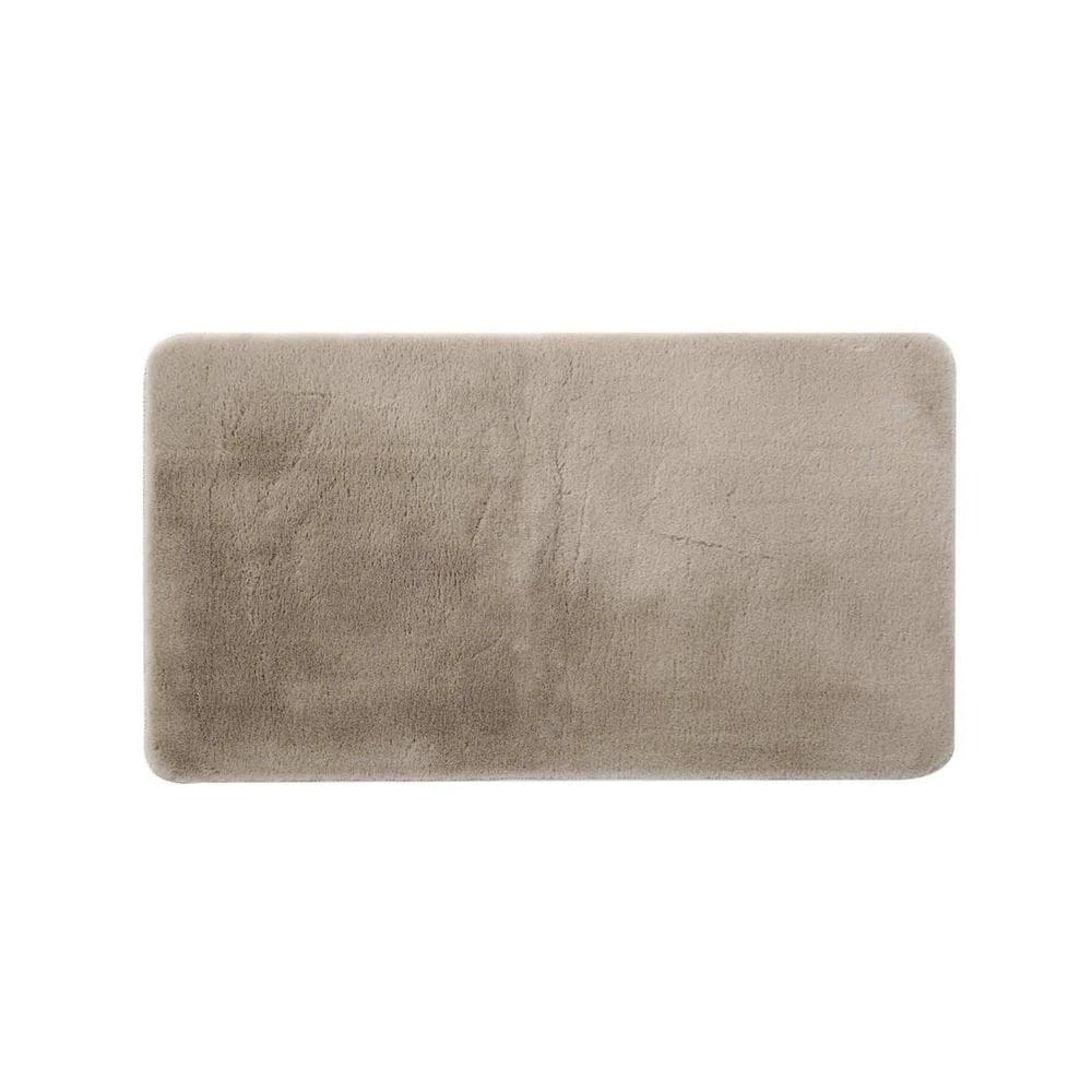 Tapete Pele De Coelho Retangular Melody 47x90cm - Jolitex