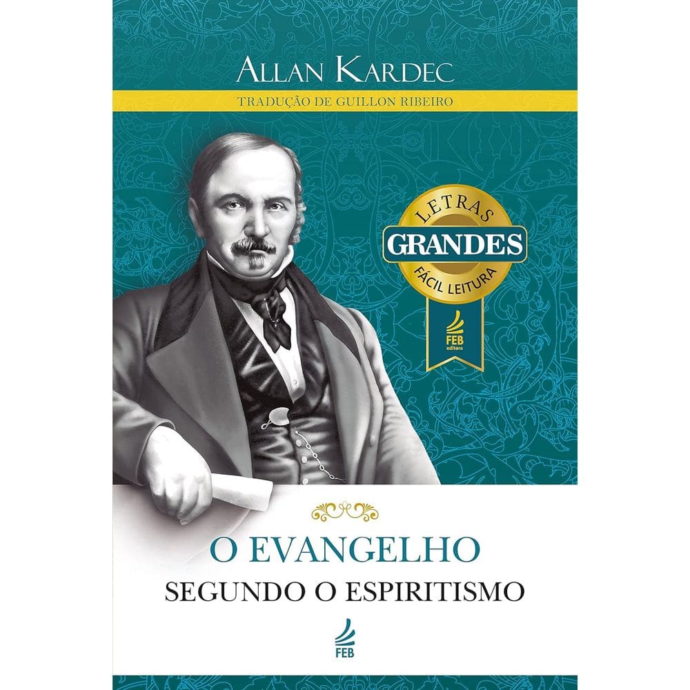 Livro O Evangelho Segundo o Espiritismo (Letras Grandes) Lacrado Editora Feb