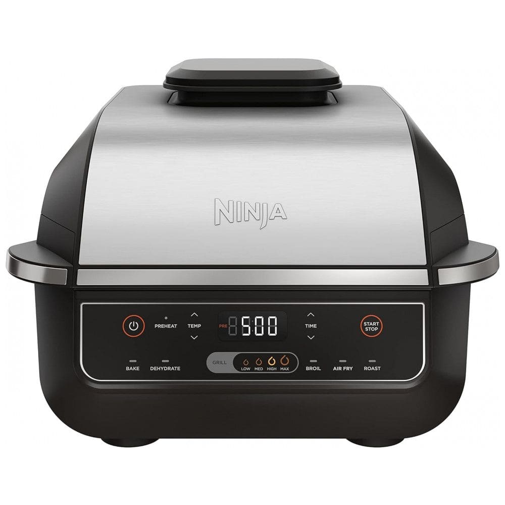 Fritadeira Elétrica AirFryer 6 em 1 com Painel de Controle Digital e Grill Interno, 110v, NINJA EG201, Preto