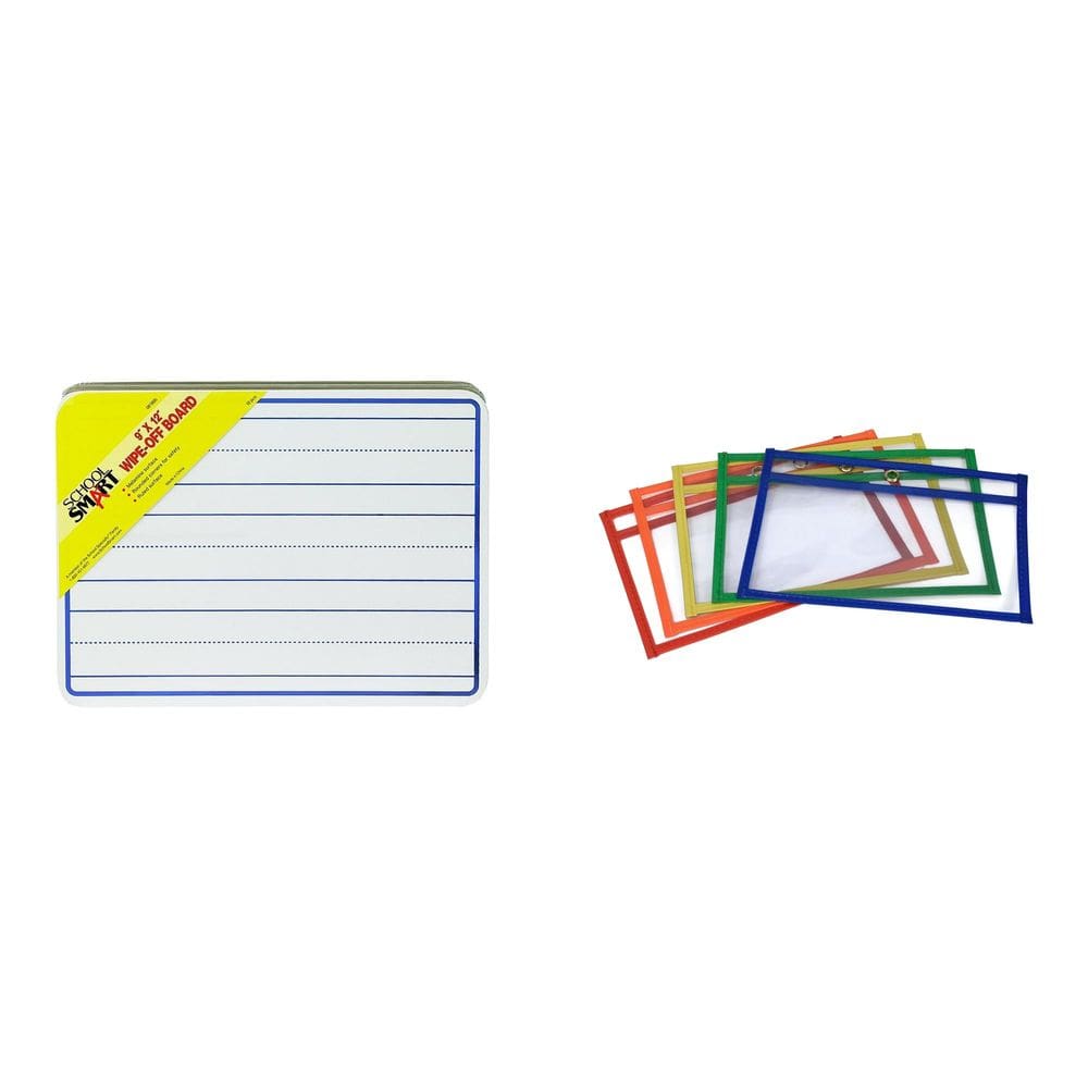 Kit combinado de placas apagáveis a seco forradas Casafoyer com mangas empilháveis