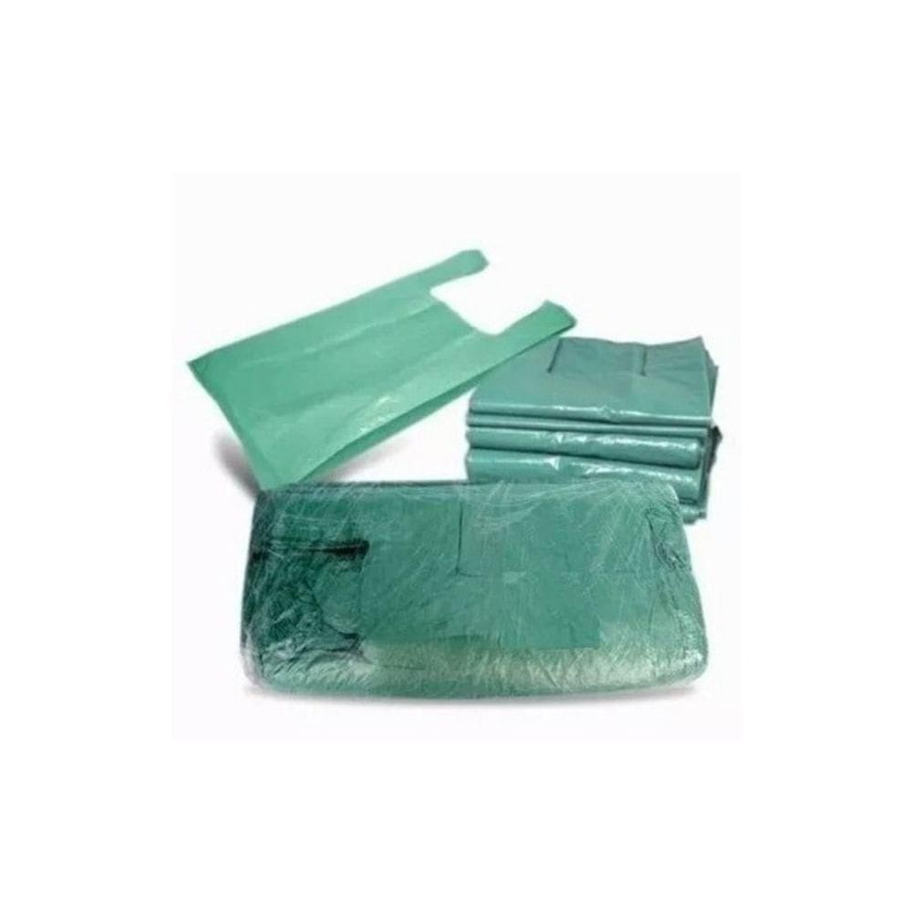 Sacolas Plasticas Reciclada Reforçadas 45x60 Pacote De 5kg