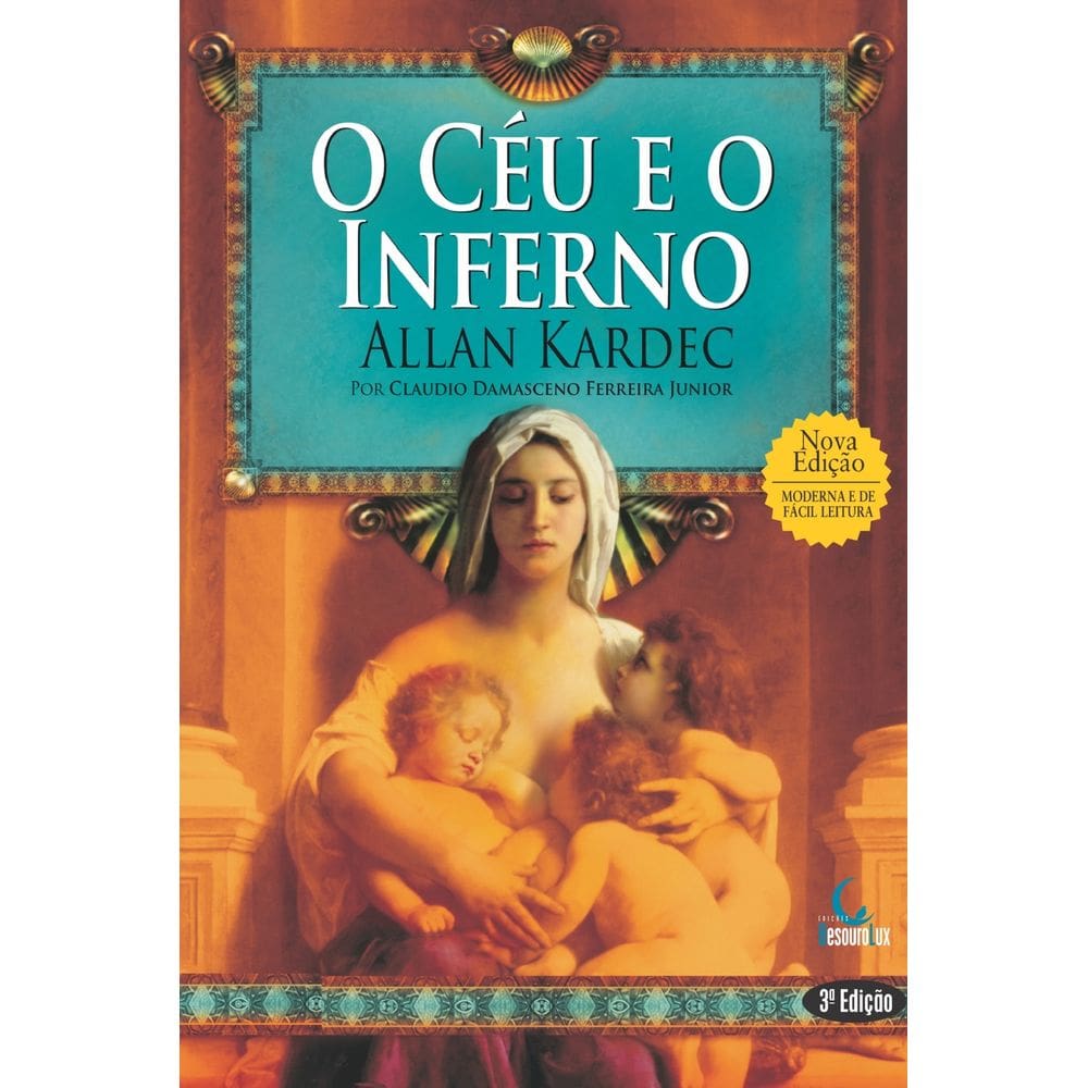 Livro O Céu e o Inferno ou A Justina Divina Segundo o Espiritismo Editora Besouro Box