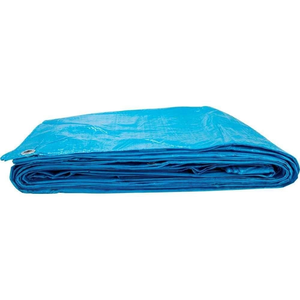 Lona Polietileno Azul 6 X 3m 100 Micras Leve Vonder