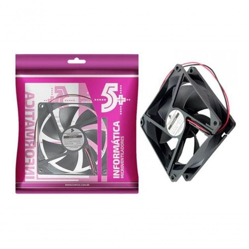 Micro Ventilador 5+ 90 X 90 X 25mm - 12v