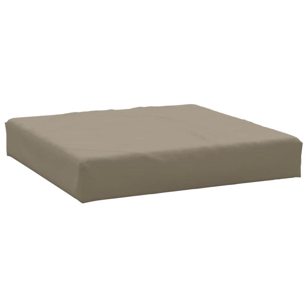 Almofada de paletes VidaXL Taupe Oxford Tecido Resistente à Água
