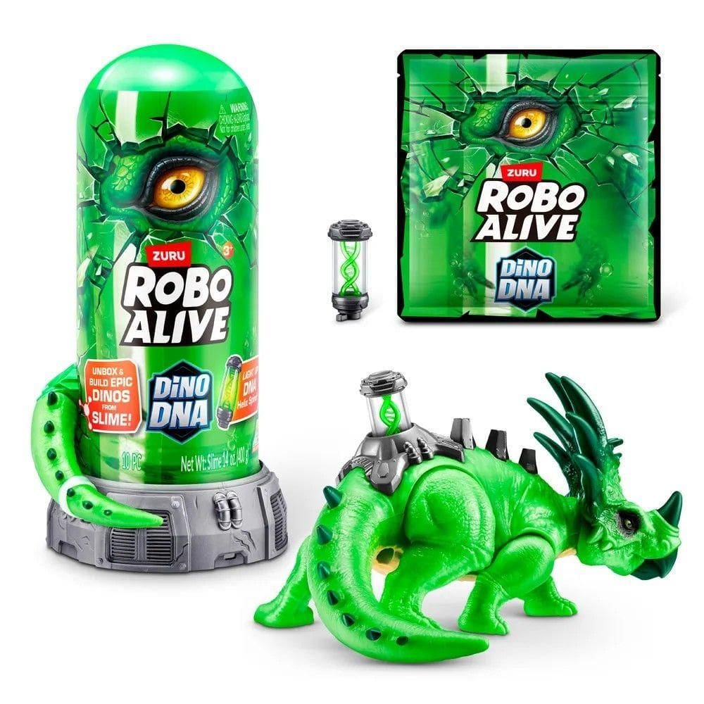 Robô Alive Dino DNA Verde - Candide