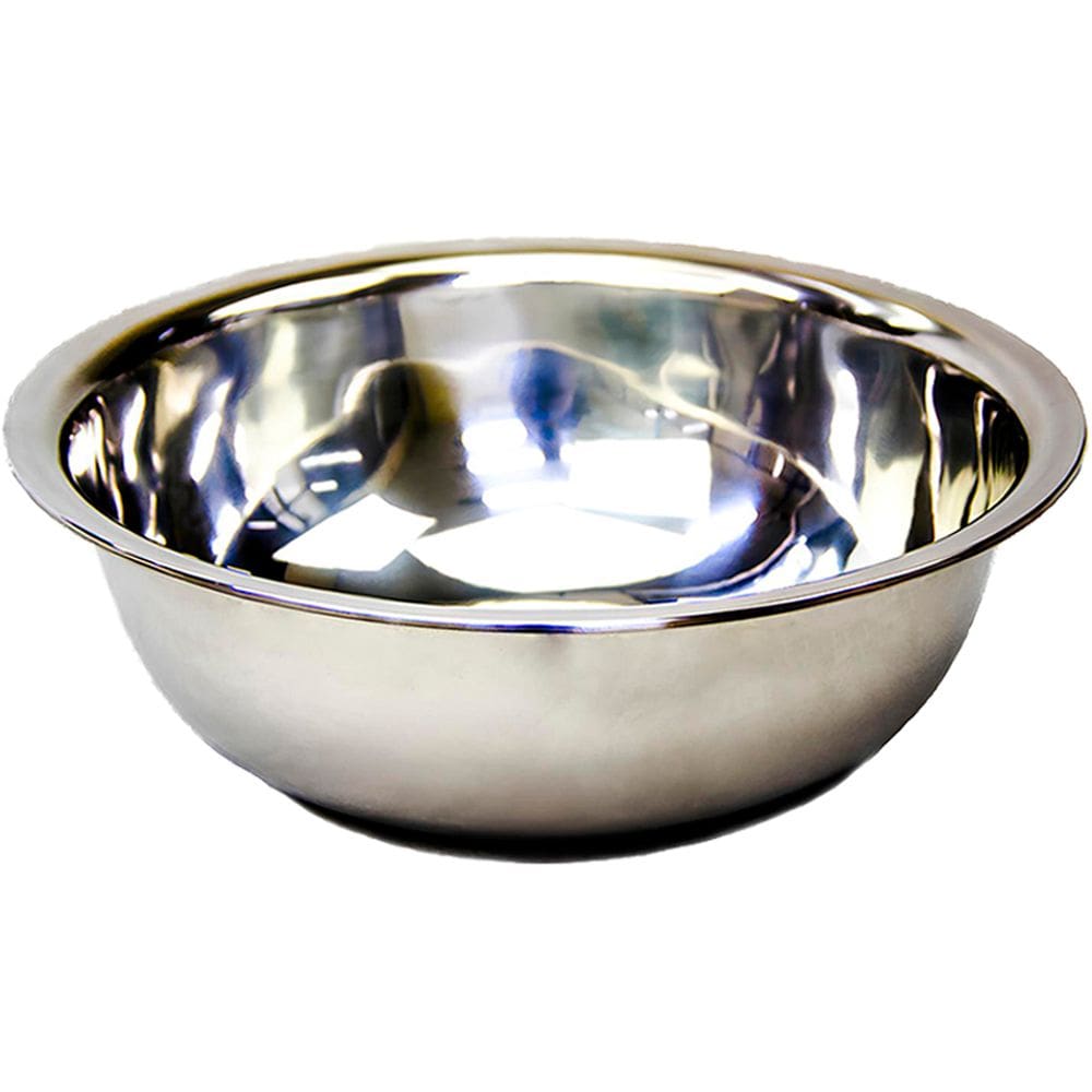 Bacia Redonda em Aço Inox 20L P/ Cozinha 55cm