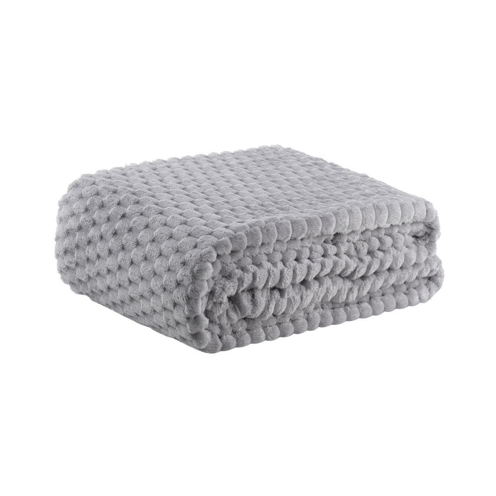 Cobertor Blanket Zurich Toque De Seda - Kacyumara - Prata - Casal