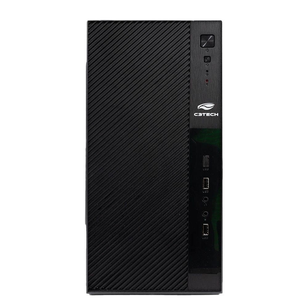 Gabinete Atx C3tech Mt-31bk C- Fonte 200w S- Cabo
