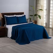 Kit Cobre Leito Colcha King Dupla Face Viena 3 Peças