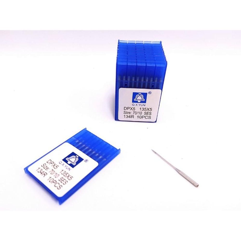 Agulha Reta Cabo Grosso com 10 DP5 10 SES QX - QXyun
