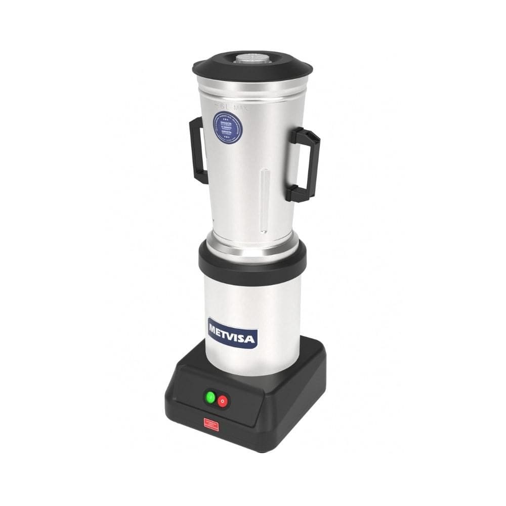 Liquidificador Industrial 6 Litros Inox Base Reforçada LQI6 Metvisa