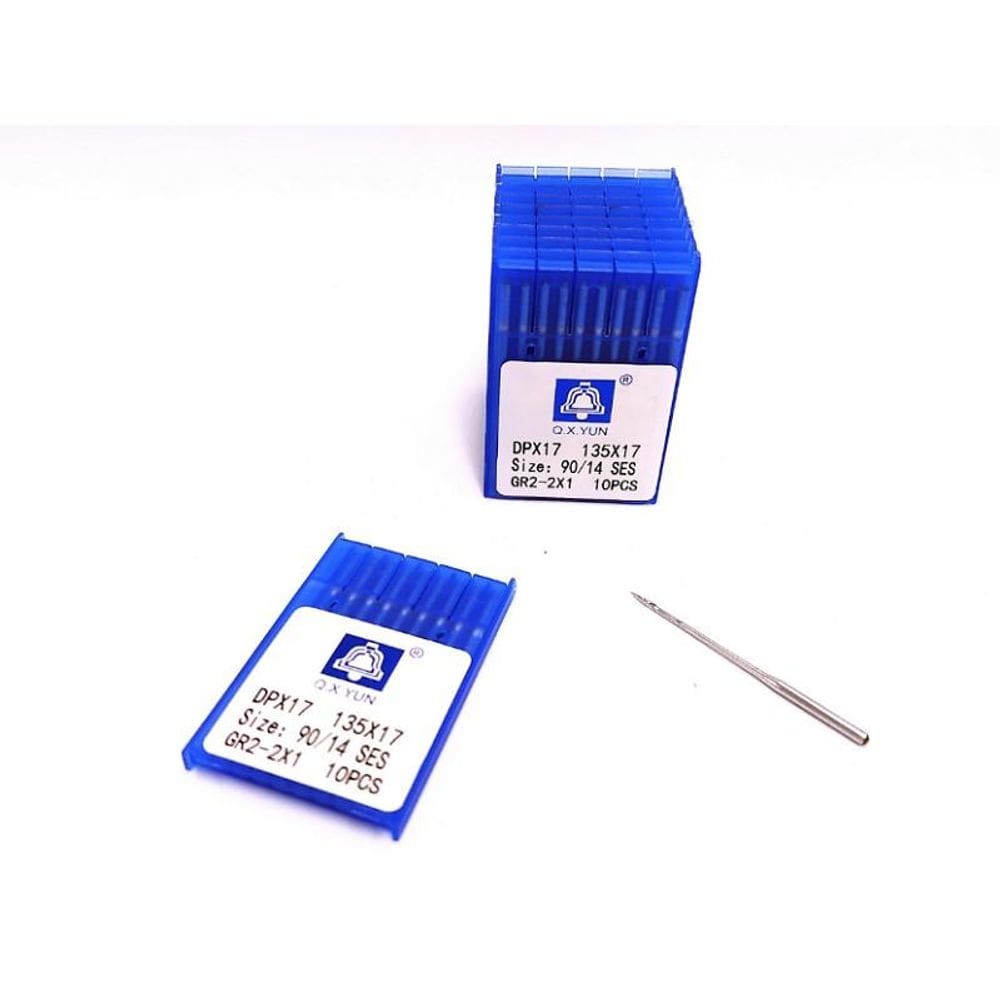 Agulha Travete Ponta Fina DP17 14 SES QX (PCT 10) - QXyun