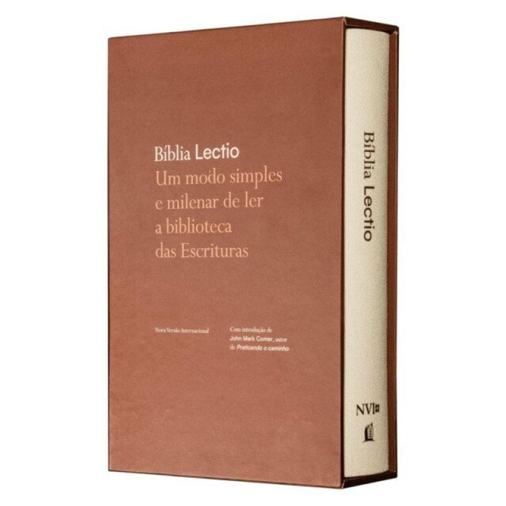 Bíblia Lectio, Nova Versão Internacional (Nvi), Tecido Sobre Capa Dura