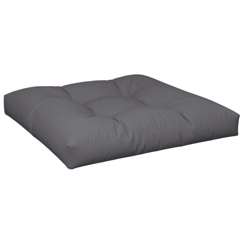 Almofada de paletes VidaXL Antracite 70x70x12cm Resistente à Água